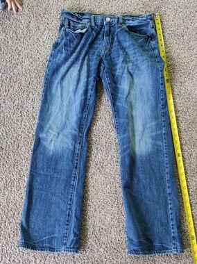 American Eagle Original Boot 30 X 32 Blue Jeans